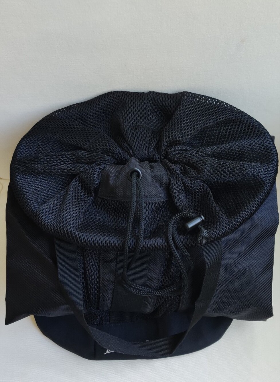 Eddie Bauer Black Mesh Top Backpack Tote, New Condition - Picture 8 of 12